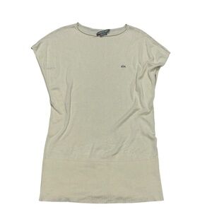 Lacoste Silk Cashmere Tunic Tank Shirt Sweater Women's Size 40 US Medium M